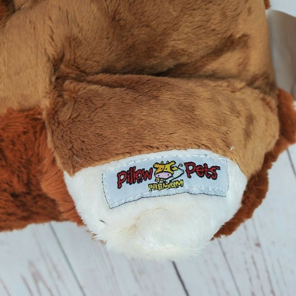 Authentic My Pillow Pets Premium Light Brown Small Bear 12" Plush Stuffed Animal - Picture 7 of 11
